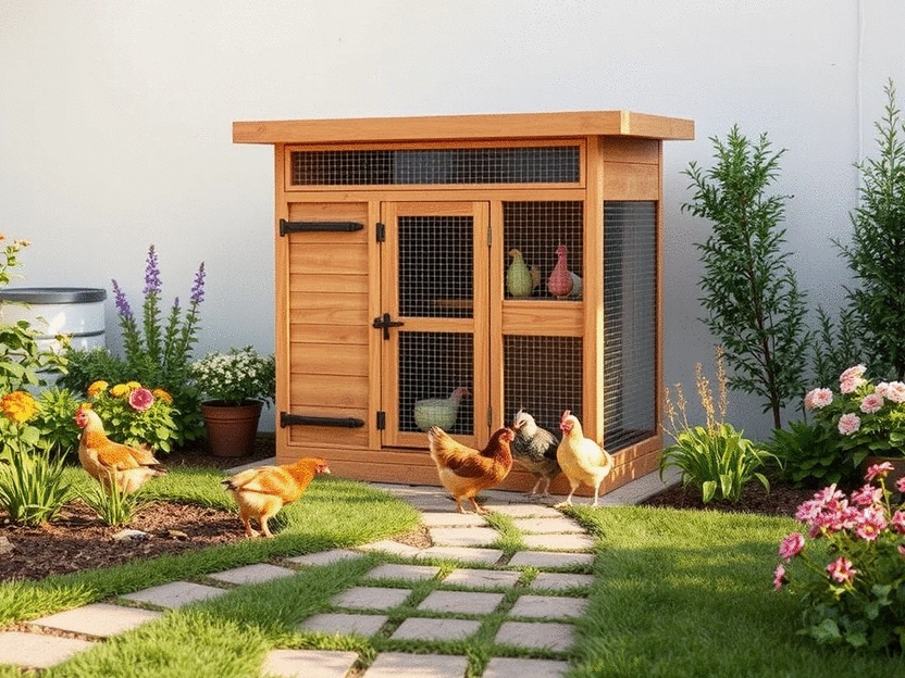 Best Chicken Coop Designs for Small Backyard Flocks (4-8 Chickens)
