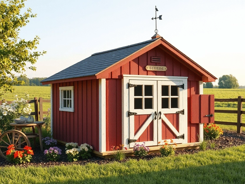 Amish-Inspired Chicken Coop Ideas