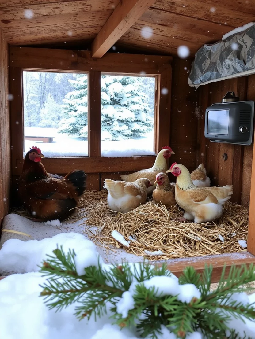 Winterize Your Chicken Coop Effectively