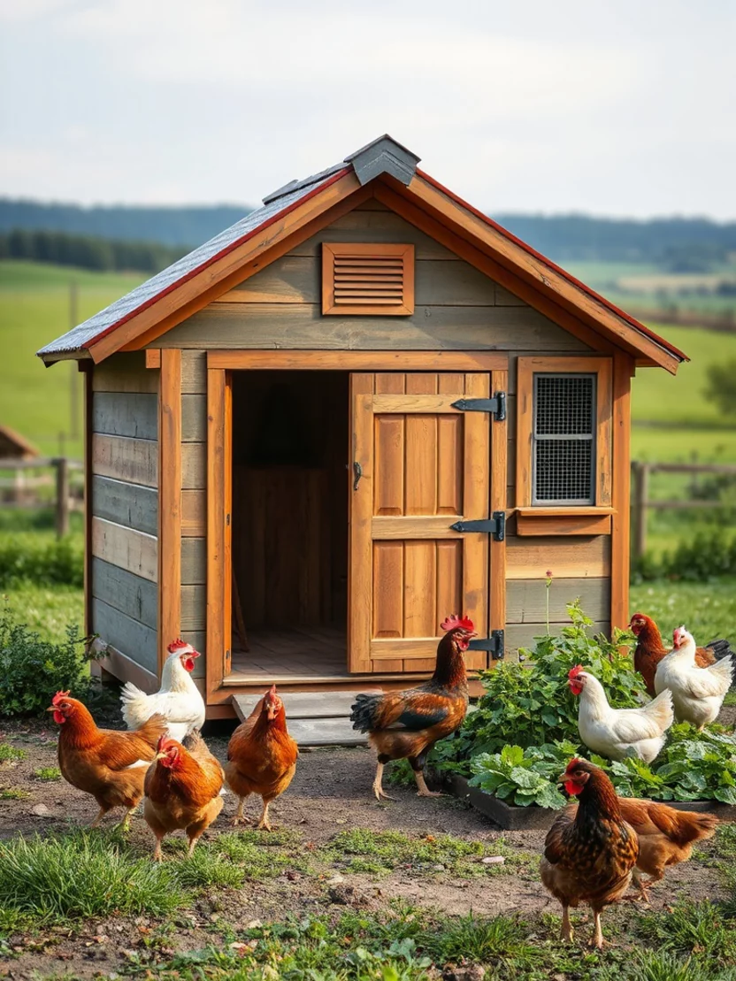 Unique Chicken Coop Designs Ideas