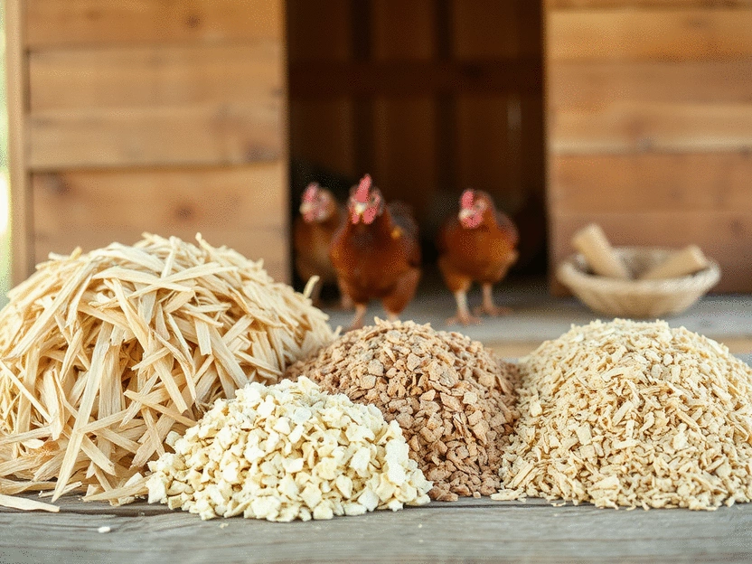 Bedding Materials for Chicken Coops