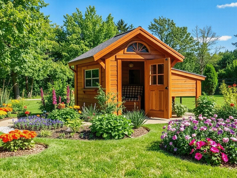 Charming Chicken Coops for Suburbs