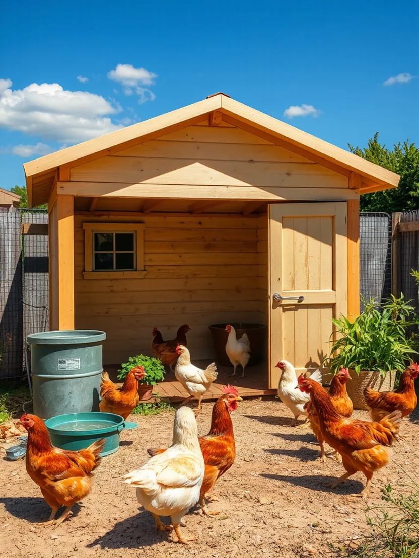 Summer Chicken Coop Care Tips
