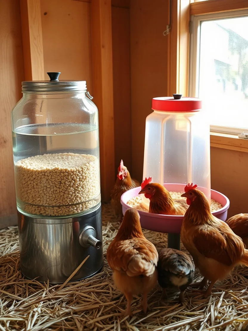 Maintaining Chicken Coop Feeders