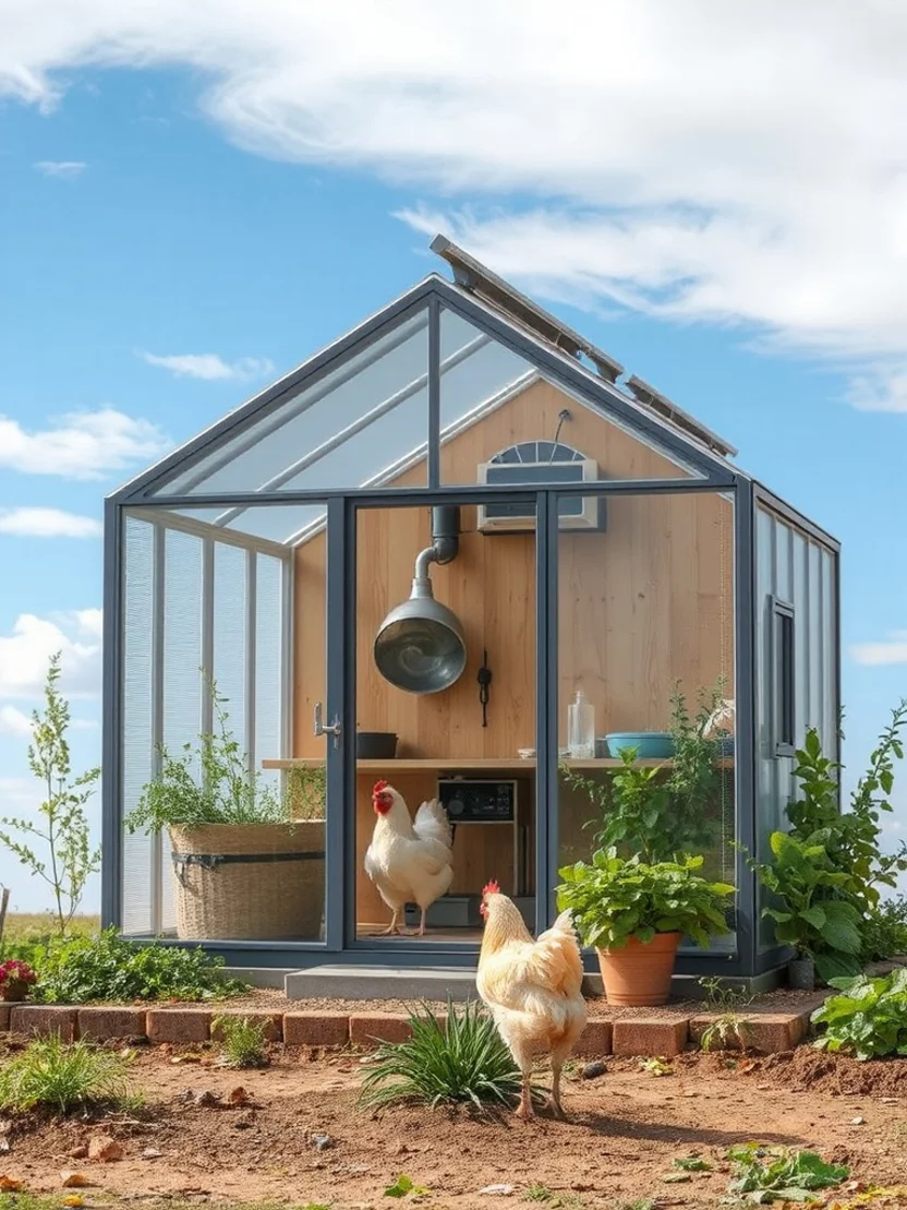 Chickens in Greenhouse Coops: Tips